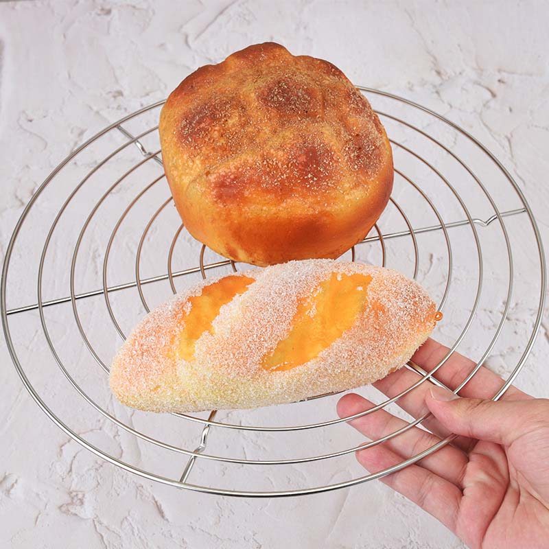 Stainless steel round wire oven baking rack baking grid cooking rack