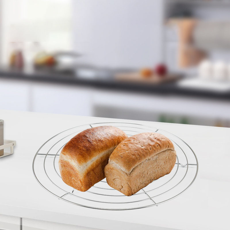 Stainless steel round wire oven baking rack baking grid cooking rack