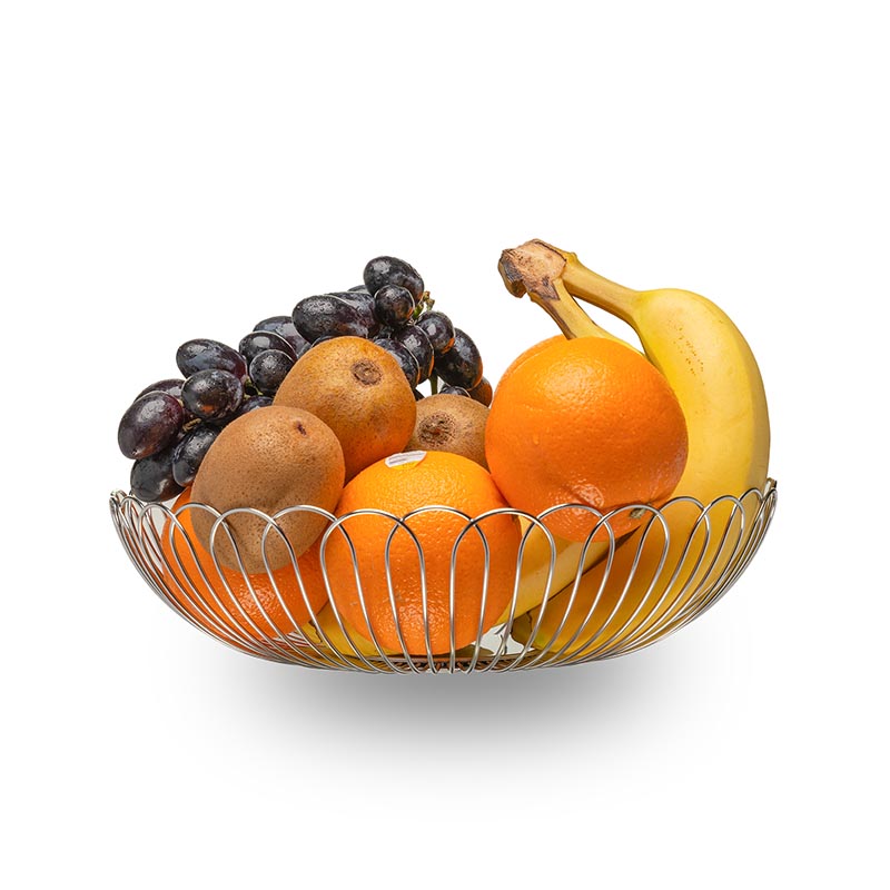 Modern Stainless Steel Metal Wire bread basket