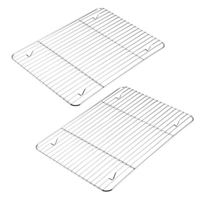 Stainless steel cooking rack cooking grid with tray