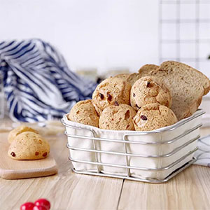 Stainless Steel Silver fruit Basket Wire Bread Basket