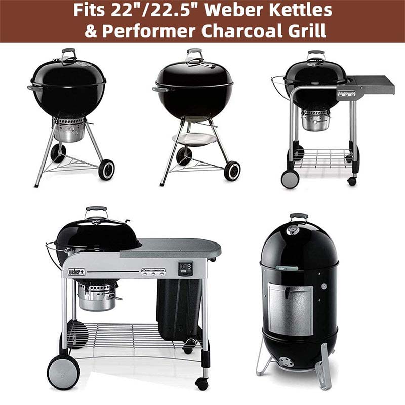 22.5 inch round 304 Stainless Steel BBQ Grill Grate for Weber  Charcoal Grill