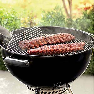 Flip-up sides replacement bbq grill grates for weber cooking grate