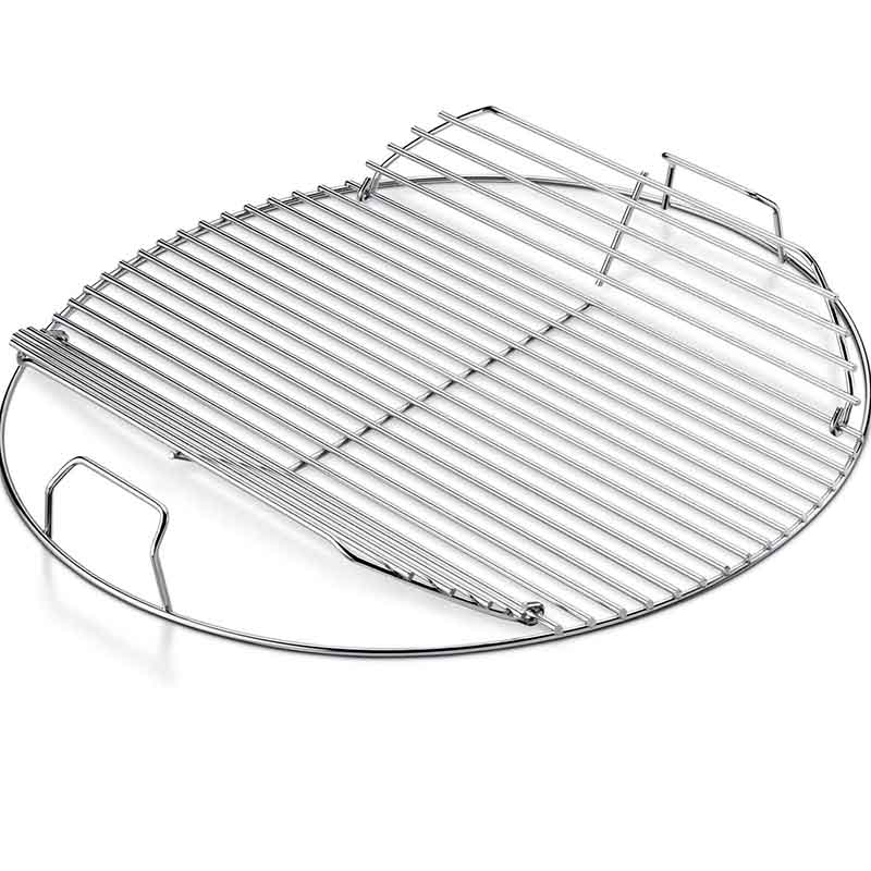 Flip-up sides replacement bbq grill grates for weber cooking grate