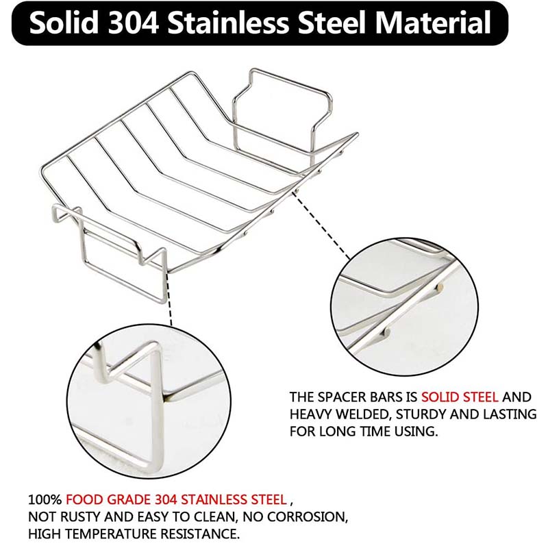 Stainless steel rack for smoker,replacement smoker rack