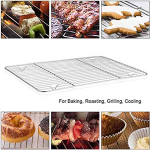 Stainless steel baking rack grill rack for oven