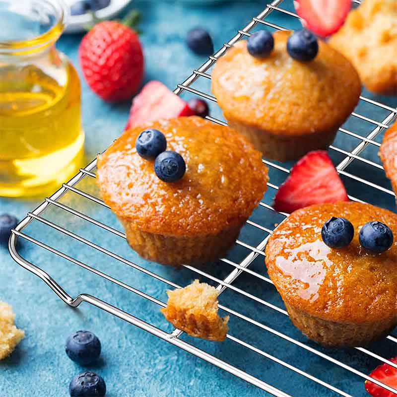 Stainless Steel Cooling Rack Cooking Rack For Oven Cake