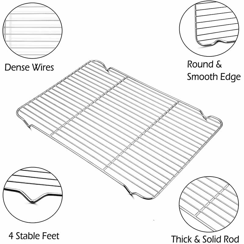 Stainless steel Cooling rack cooking grid factory