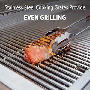 Stainless steel cooking grid grate for Charbroil grill