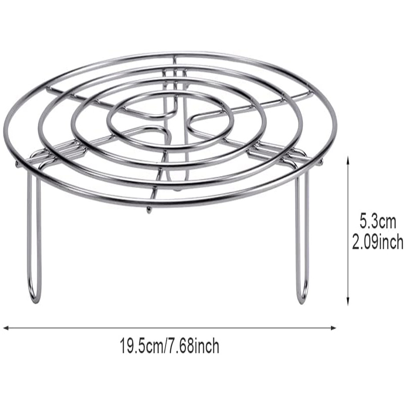 Stainless Steel Cookware Steamer Rack Cooking Baking Pot Stand