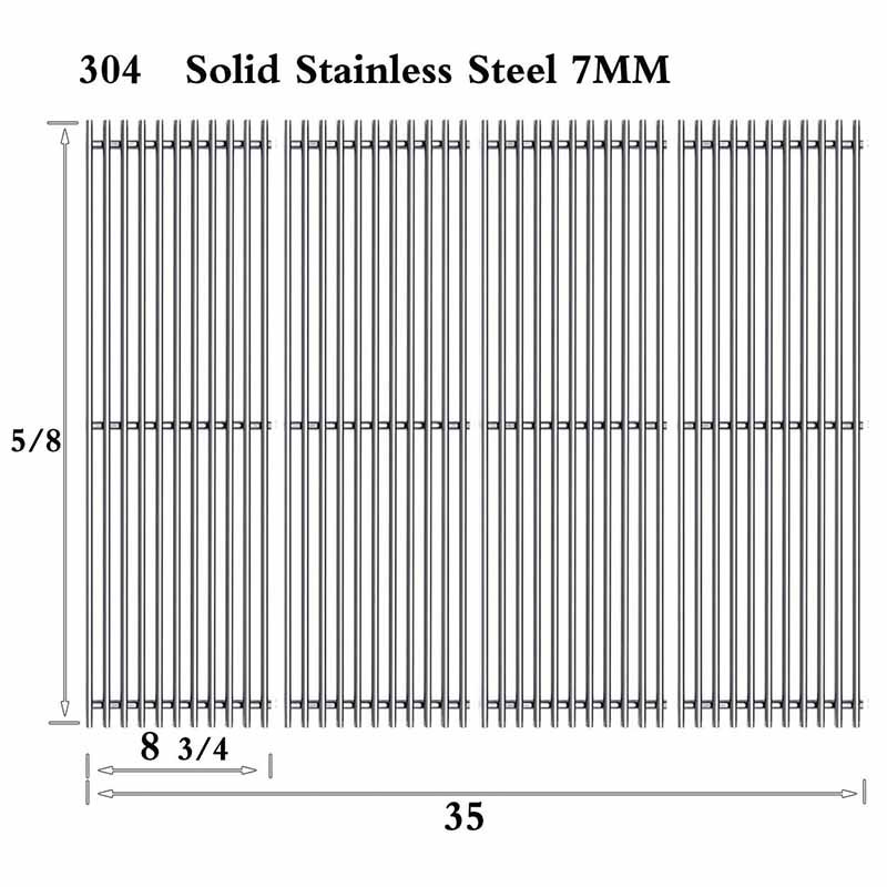 Master Forge grill parts stainless steel cooking grid grates factory