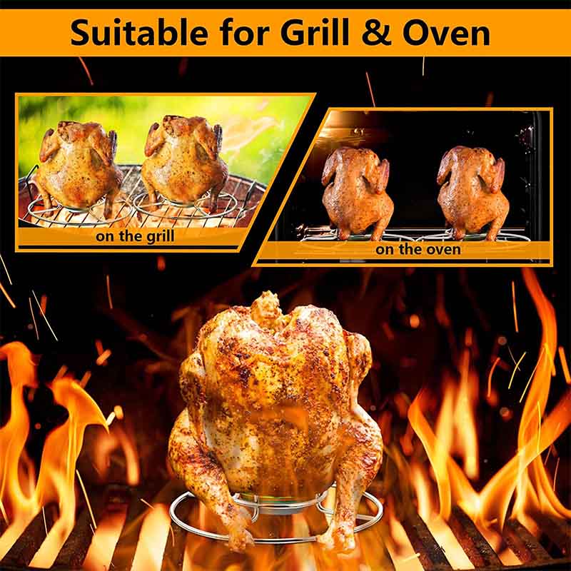 Chicken rack for grill clearance