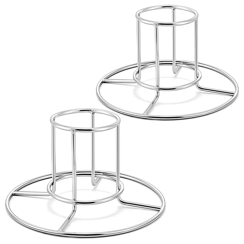 Stainless Steel Beer can Chicken Rack Stand for Roaster Chicken & Turkey.