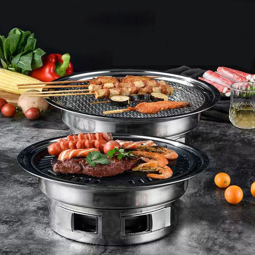 stainless steel grill