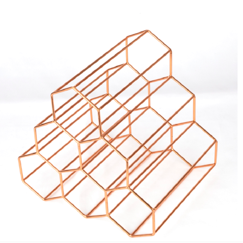 Wholesale 6 bottle countertop wine rack | 6 bottle wine holder | stackable bottle holder | wine bottle holder stand
